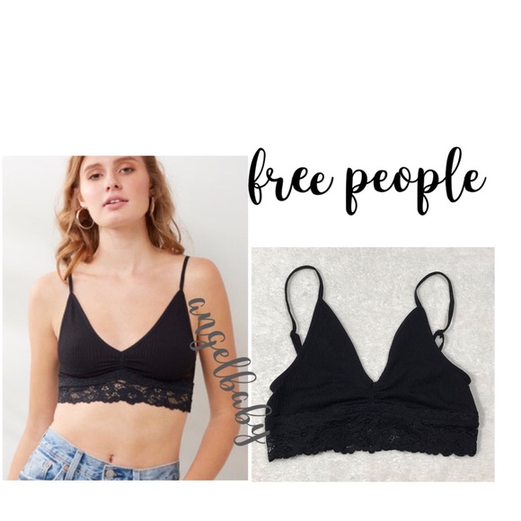 Free People Stevie Lace Trim Bra! - Picture 5 of 16